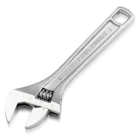 Powerbuilt 6" Adjustable Wrench 644040